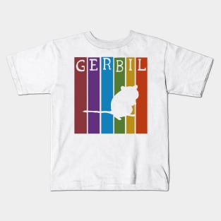 Vintage stripe gerbil Kids T-Shirt